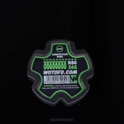 Wotofo Price | Wotofo eelehitatud traadipool ni80 võistlustraat - 36g 300ft VPP2354